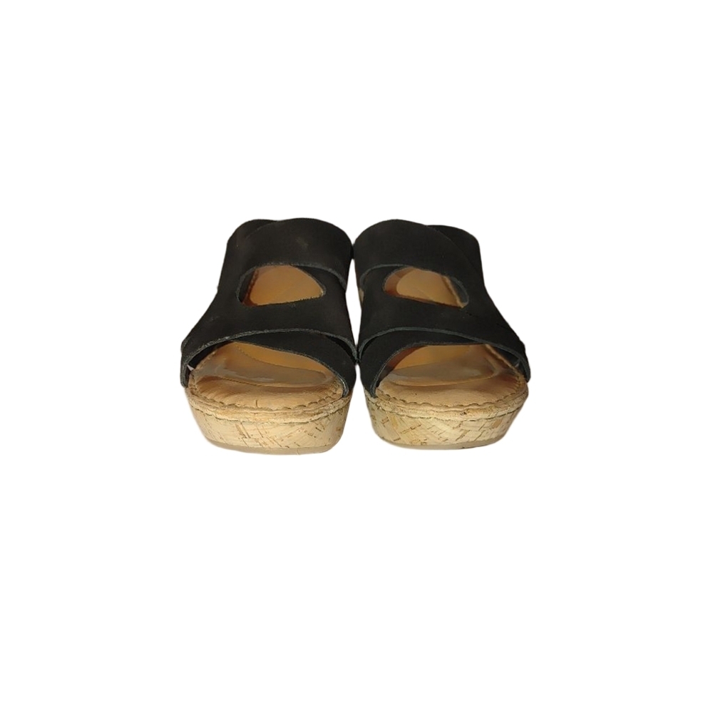 Born Rosa Wedge Slides Size 8M - Picture 4 of 8